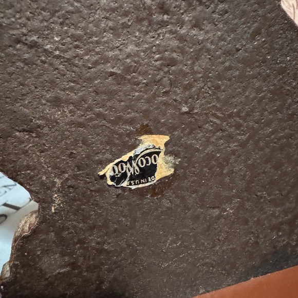 Set of 3 Scottie dog bookends and card holder Syroco Wood - Picture 8 of 8